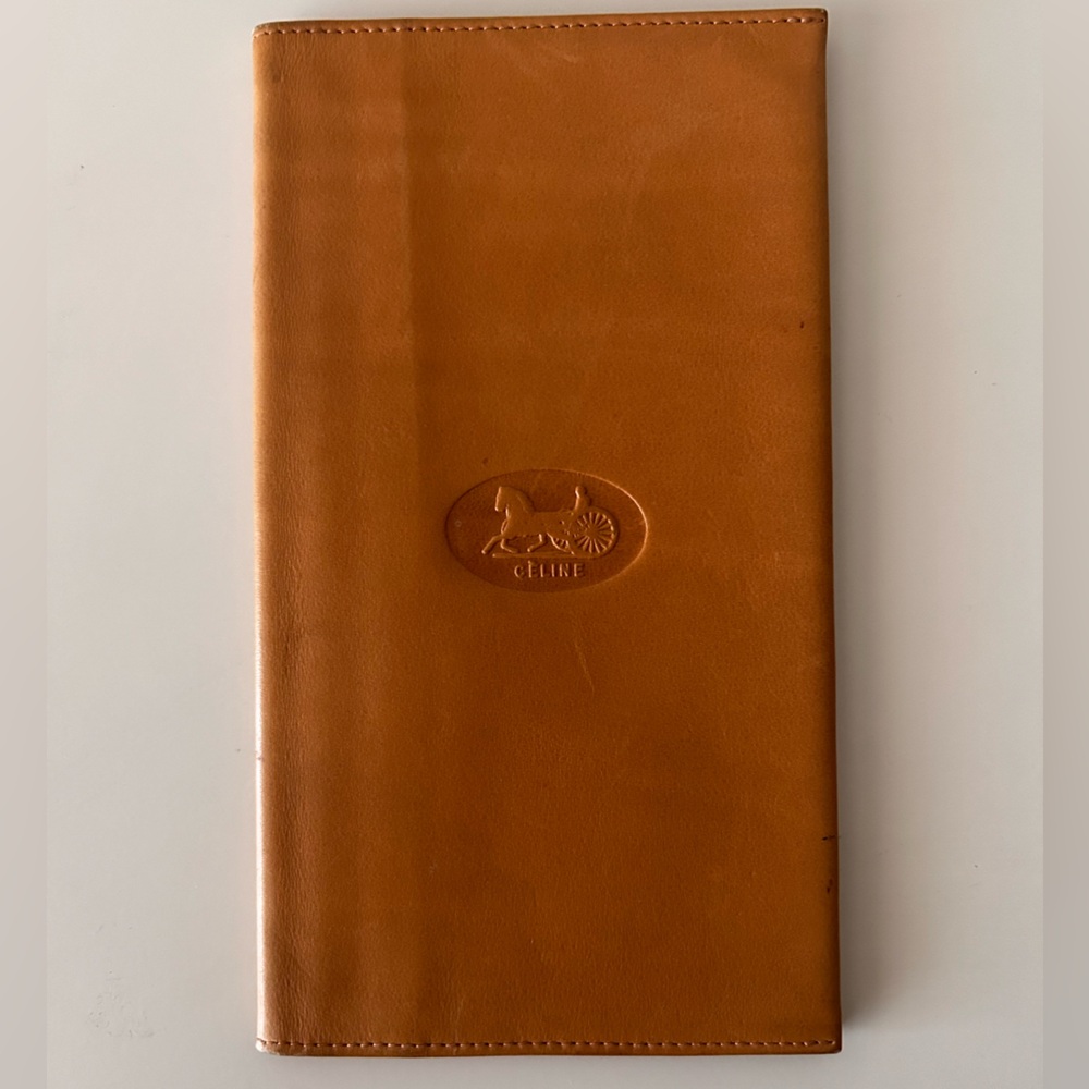 Celine Long Wallet/ Checkbook Cover